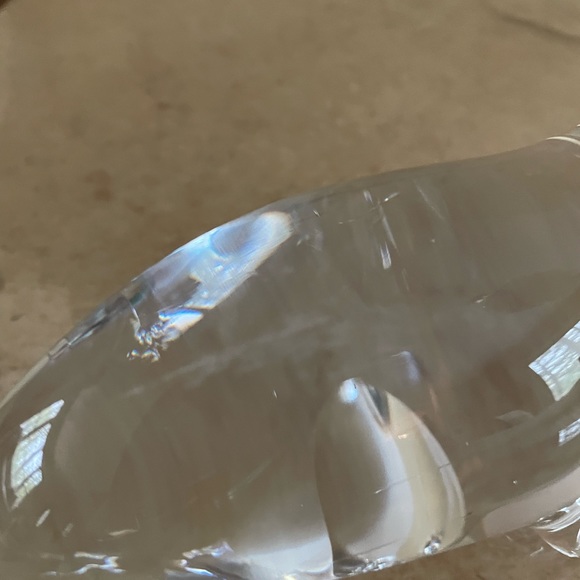 Wedgwood clear glass seal figurine - Picture 7 of 7